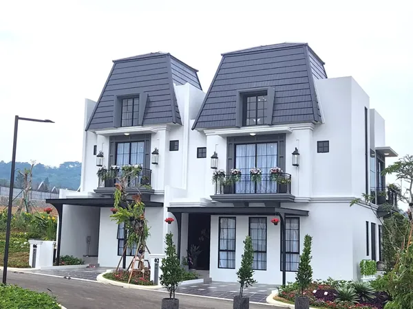 Fasad Rumah Modern - Perspektif 1
