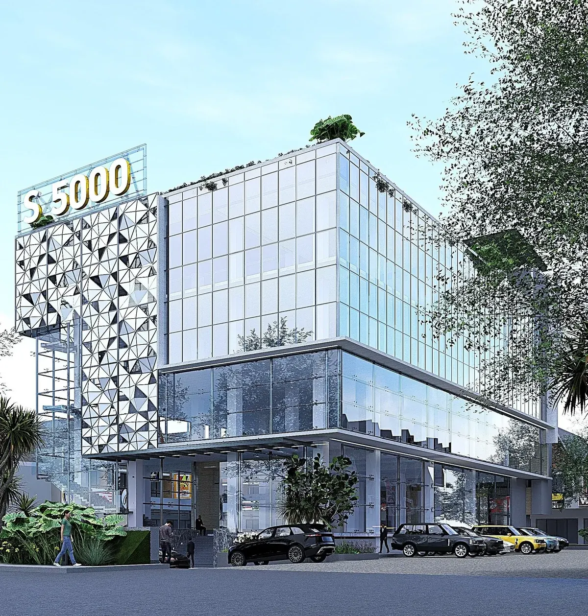 Render gedung perkantoran Graha S-5000 Summarecon Bogor